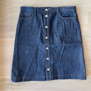 APC denim skirt